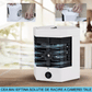 1+1 GRATIS: Mini Aer-Conditionat Portabil, 2 Moduri De Functionare, Putere 10W, Incarcare USB