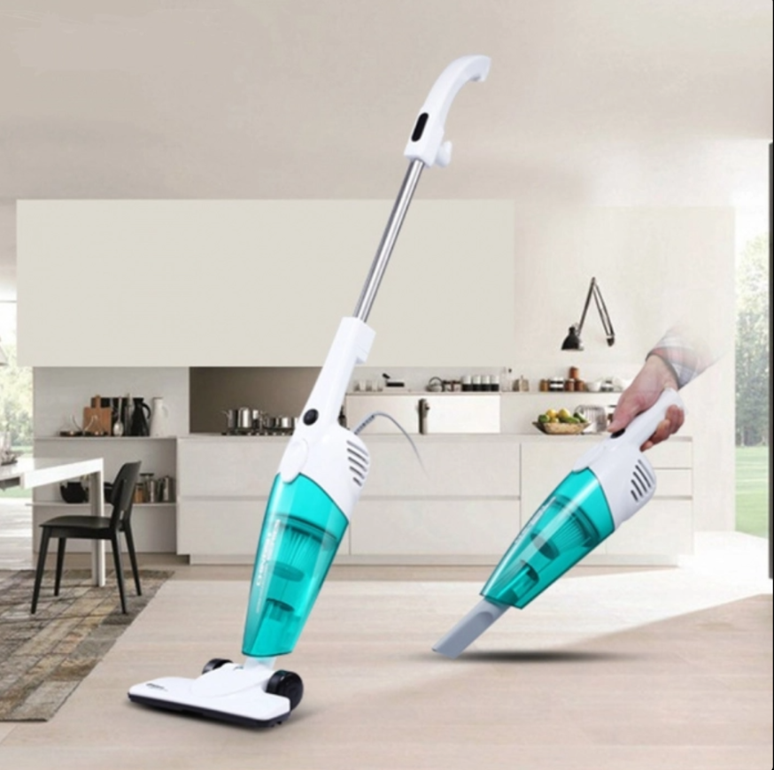 Aspirator Profesional Vertical , 2 in 1 ,Cu Flitru Hepa ,600W,Fara Sac + Mini Mop Portabil CADOU