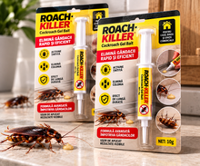1+1 GRATIS : Gel Anti-Gândaci cu Aplicator Tip Seringă, Acțiune Țintită, Aplicare Precisă pentru Casă