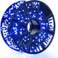 5+5 GRATIS: Instalatie De Craciun, Tip Rola, Cu 500 LED-uri Mari, Interior sau Exterior, Rezistenta La Vreme Rea, 50 m, Albastru Regal