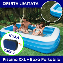 Pachet Promo: Piscina Gonflabila De 200x145x45cm + CADOU Boxa portabila
