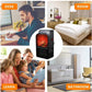 MODEL NOU: Aeroterma Model Semineu, Cu Afisaj Temperatura, Trepte De Caldura, Control Prin Telecomanda, Putere Mare, 900W