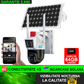Camera De Supraveghere Smart, Cu Slot Cartela SIM si Incarcare Solara, 2 Zone de Filmare, Senzor De Detectie Miscare, Functie Night Vision+ CARD 64 GB CADOU