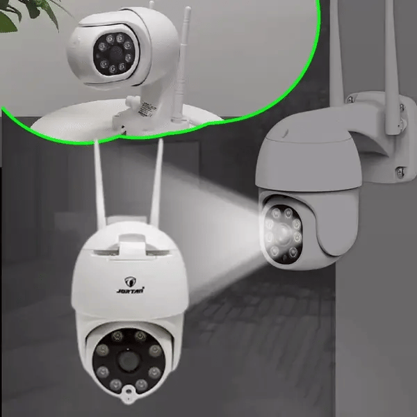 Camera Smart Color Jortan Surveillance® Wifi, IP Vizualizare Live Prin Aplicatie, Senzor de Miscare, CW1