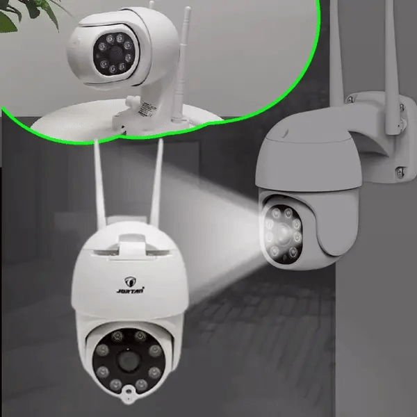SET 4 X Camera Smart Color Jortan Surveillance4® Wifi, IP Vizualizare Live Prin Aplicatie, Senzor de Miscare + 4 CARDURI CADOU, CW4.4