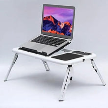 Masa de laptop ERGO PLUS cu 2 ventilatoare si alimentare USB si spatiu mouse pad, 285 x 316 x 36 mm