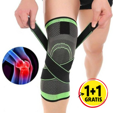 1+1 GRATIS: GENUNCHIERA ELASTICA 3D, AJUSTABILA, MARIME UNIVERSALA