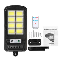 1+1 GRATIS: Lampa Solara, Cu Senzor De Miscare SI Telecomanda 300W