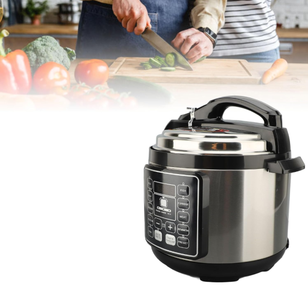 Oala Sub Presiune Electrica Multifunctionala 14 in 1, Capacitate 6L, Display LED