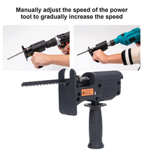 Adaptor Tip Fierastrau Pendular Pentru Bormasina, 3 Lame Pentru Lemn, Metal, PVC