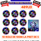 5+5 GRATIS: Instalatie De Craciun, Tip Rola, Cu 1000 LED-uri Mari, Interior sau Exterior, Rezistenta La Vreme Rea, 100 m, Multicolor + Transport GRATUIT