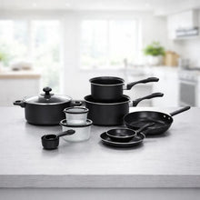 Set 22 Ustensile Bucatarie Premium Steel Pro 3 ,Tigai,Oale,Tocatoare,Tavi,Tacamuri,Wok + 1x Foarfeca CADOU