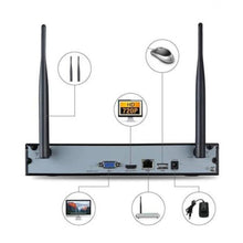 Sistem Supraveghere 8 Camere HD, Senzor Miscare, Conexiune PC/Telefon, Interior/Exterior + Hard Disk 500 GB CADOU