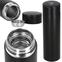 1+1 GRATIS: Termos Inteligent ThermoSense™ 500 ml, Inox, Afișaj LED pentru Temperatură