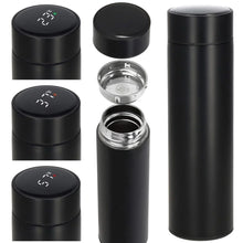 1+1 GRATIS: Termos Inteligent ThermoSense™ 500 ml, Inox, Afișaj LED pentru Temperatură