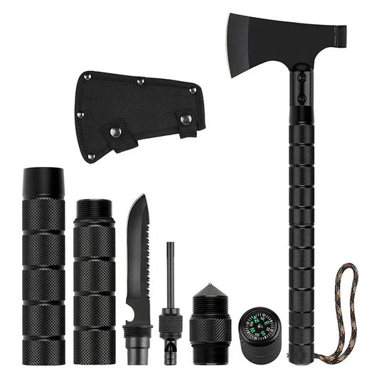 Topor Profesional Axe Pro 3 Cu Sabie De Vanatoare Si Teaca Inclusa