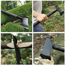 Topor Profesional Axe Pro 3 Cu Sabie De Vanatoare Si Teaca Inclusa