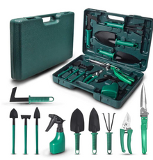 Set 11 Unelte Profesionale Tools 3 Omni Pentru Gradinarit + Geanta De Transport CADOU