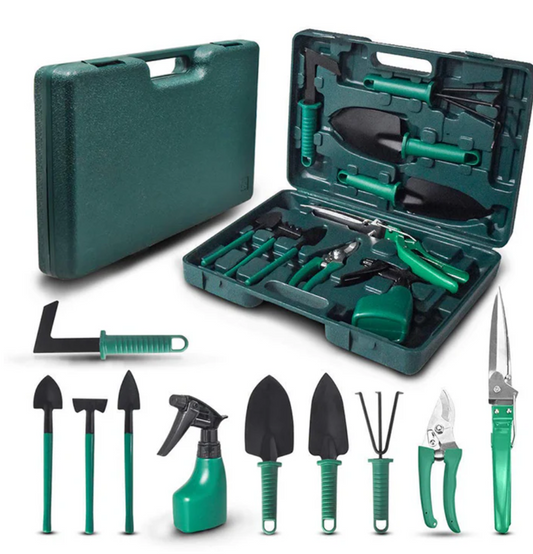 Set 11 Unelte Profesionale Tools 3 Omni Pentru Gradinarit + Geanta De Transport CADOU