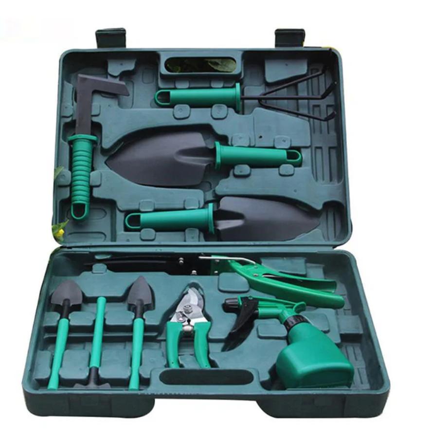 Set 11 Unelte Profesionale Tools 3 Omni Pentru Gradinarit + Geanta De Transport CADOU