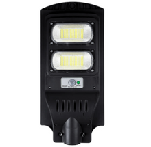 Lampa Solara Stradala, Cu Suport Metalic, Iluminare Puternica, Control Din Telecomanda