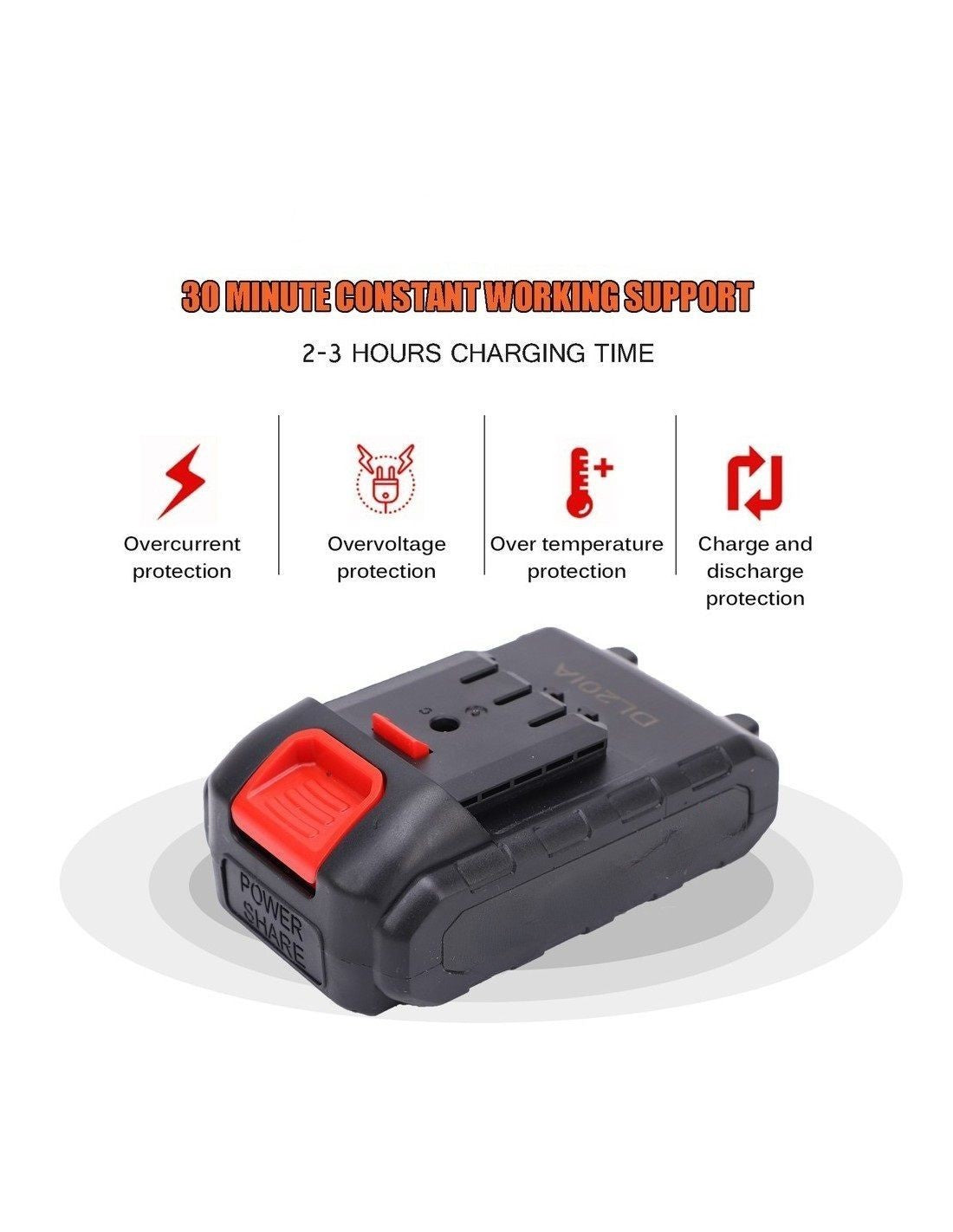 Acumulator 24V, Pentru Mini Fierastrau, 7500 mAh