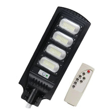 Lampa Solara Stradala, Cu Suport Metalic, Iluminare Puternica, Control Din Telecomanda