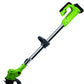 Motocoasa Portabila Cu 2x Acumulatori de 12V, Putere 800W, Cu Brat Extensibil, Pentru Gazon, 8 Lame Diferite