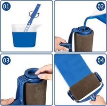 Set Trafaleti Cu Recipient Vopsea, Brat Extensibil si Accesorii Pentru Colturi