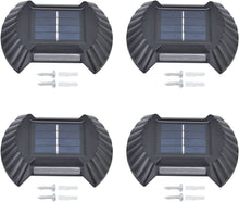 Set 4 Lampi Solare 2W, Pentru Exterior, Cu Lumină Caldă