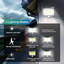 Lampa LED COB, Cu Panou Solar Separat, Control Din Telecomanda