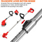 Motocoasa Portabila Cu 2x Acumulatori de 12V, Putere 800W, Cu Brat Extensibil, Pentru Gazon, 8 Lame Diferite