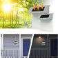 Numar De Casa Cu Incarcare Solara, Iluminare LED, Aprindere Automata