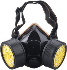Masca De Protectie, Anti Praf Si Vapori, Anti-Poluare, Cu 2 Filtre De Carbon Activ