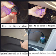 Set 4 Lumini RGB Auto Pentru Interior, Alimentare USB