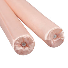 Set Ondulator fara caldura pentru par cu 2 Elastice matase si 1 Clame,Roz+Perie de scame CADOU