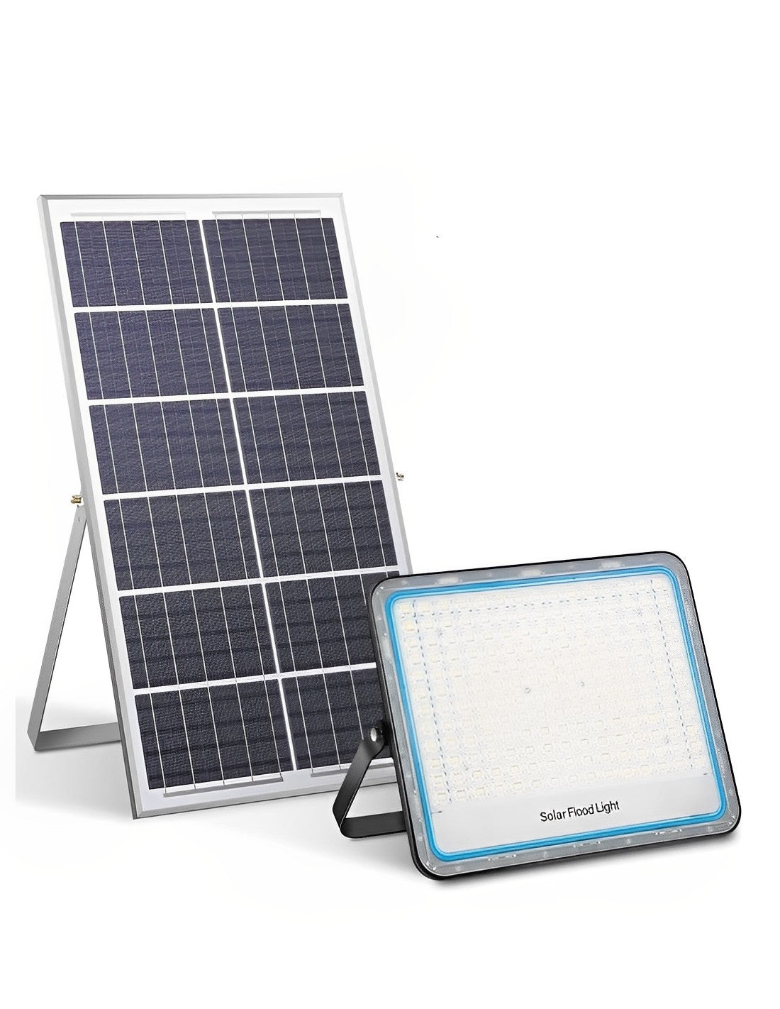 Proiector Cu Panou Solar, 400W, Rezistenta La Apa IP66, Control Din Telecomanda