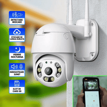 Camera Smart IP Wireless HD cu detectie miscare si vedere NOCTURNA