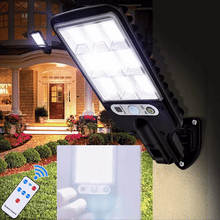 Lampa Stradala Cu Incarcare Solara Si Senzor De Miscare + Telecomanda, 160 LED-uri COB