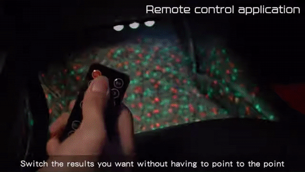 Set 4 Lumini RGB Auto Pentru Interior, Alimentare USB