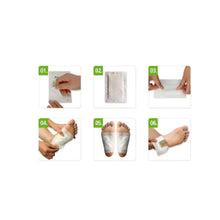 Set De 50 Plasturi Pentru Detoxifiere Cu Turmalina, Kinoki