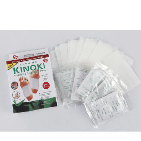 Set De 50 Plasturi Pentru Detoxifiere Cu Turmalina, Kinoki