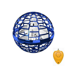 Minge Zburatoare cu LED-uri, tip OZN / Drona, incarcare cu USB