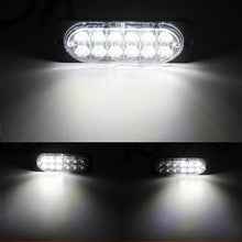 Set 4x Stroboscop, 12LED, Lumina Alb Rece
